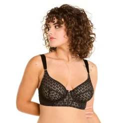 Soutien-gorge à armatures noir Merveilleux