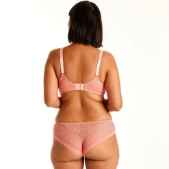 Soutien-gorge à armatures orange Gaufrette