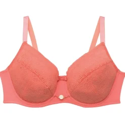 Soutien-gorge à armatures orange Gaufrette