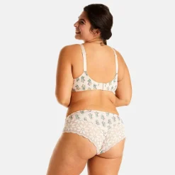 Soutien-gorge à armatures poudre Feeling rose