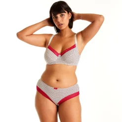 Soutien-gorge à armatures rose Ecrin