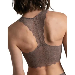 Soutien-gorge à coques fines sans armatures - Gris