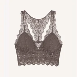 Soutien-gorge à coques fines sans armatures - Gris