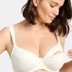 Soutien-gorge allaitement armatures ivoire Sans Complexe Maternité en coton