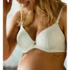 Soutien-gorge allaitement push-up armatures ivoire Cache Coeur Lingerie