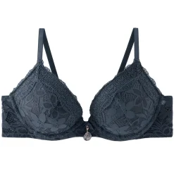 Soutien-gorge ampliforme coque moulée gris Tarot