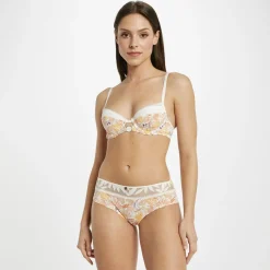 Soutien-gorge ampliforme coque moulée ivoire Anais