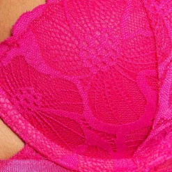 Soutien-gorge ampliforme coque moulée rose Ophélie