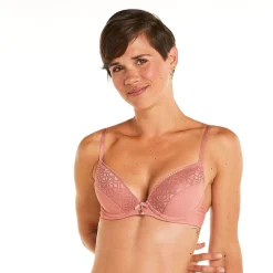 Soutien-gorge ampliforme coque moulée terracotta Palanquin marron