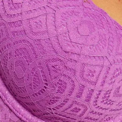Soutien-gorge ampliforme coque moulée violet Gwen