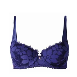 Soutien-gorge ampliforme coque moulée bleu marine Backstage