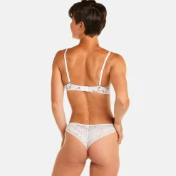 Soutien-gorge ampliforme coque moulée multico blanc Entracte multicolore