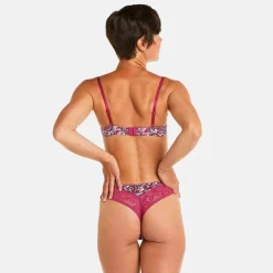 Soutien-gorge ampliforme coque moulée rose Paix