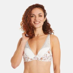Soutien-gorge ampliforme coque moulée multico ivoire Etoile