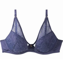 Soutien-gorge ampliforme coque moulée bleu Diabolique