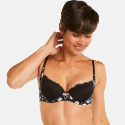 Soutien-gorge ampliforme coque moulée noir Impériale