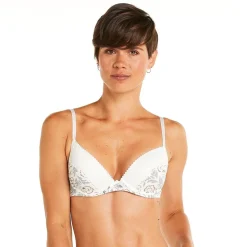 Soutien-gorge ampliforme coque moulée multico ivoire Palanquin multicolore