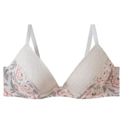 Soutien-gorge ampliforme coque moulée multico ivoire Palanquin multicolore