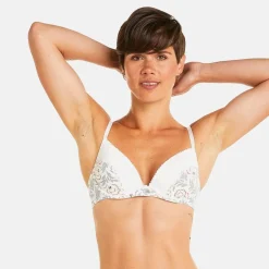 Soutien-gorge ampliforme coque moulée multico ivoire Palanquin multicolore