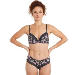 Soutien-gorge ampliforme coque moulée multico gris Tarot