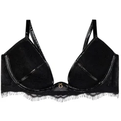 Soutien-gorge ampliforme coque moulée noir Sabbat