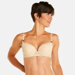 Soutien-gorge ampliforme coque moulée nude Apologie beige