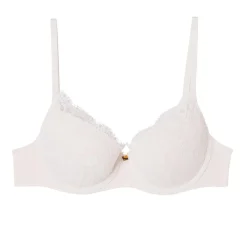 Soutien-gorge ampliforme coque moulée ivoire Gaïa beige