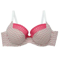Soutien-gorge ampliforme coque moulée rose Ecrin