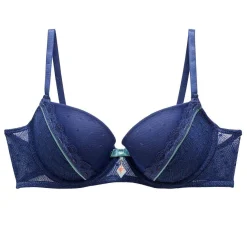 Soutien-gorge ampliforme marine Reveil