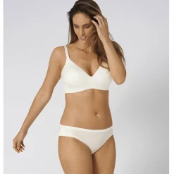 Soutien-gorge ampliforme sans armatures - Ivoire Body Make-up Soft Touch P EX