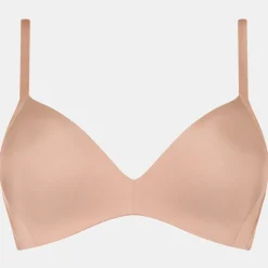 Soutien-gorge ampliforme sans armatures - Beige Body Make-up Soft Touch P EX