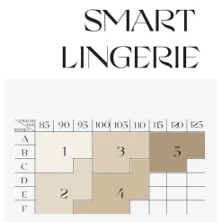 Soutien-gorge ampliforme sans armatures - Beige Fit Smart P EX