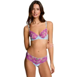 Soutien-gorge armatures bleu Clemence