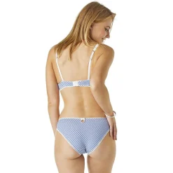 Soutien-gorge armatures Bleu Brigitte Bardot