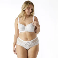 Soutien-gorge armatures grand maintien blanc Affinité