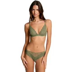 Soutien-gorge armatures kaki Lorie vert