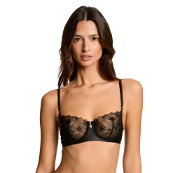 Soutien-gorge armatures noir Amandine
