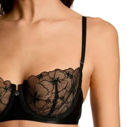 Soutien-gorge armatures noir Amandine