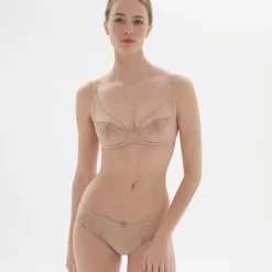 Soutien-gorge avec armatures décolleté plongeant Peau