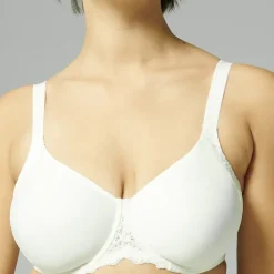 Soutien-gorge avec armatures moulé rigide naturel