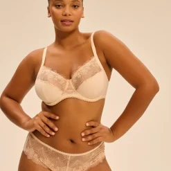 Soutien-gorge avec armature emboitant Beige Chic