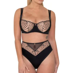 Soutien-gorge Balconnet Armatures Scantilly - Noir
