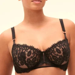 Soutien-gorge balconnet noir