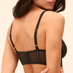Soutien-gorge balconnet noir
