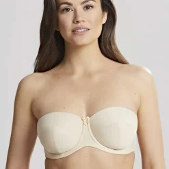 Soutien-Gorge Bandeau à Bretelles Amovibles Chair