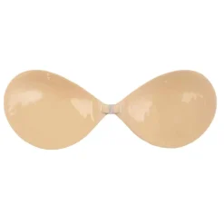 Soutien-gorge bandeau adhésif dos nu chair