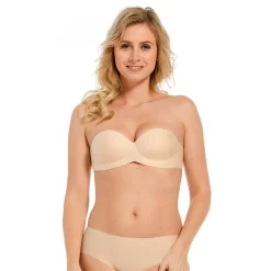 Soutien-Gorge Bandeau Adhésif Sans Dos Chair