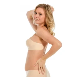 Soutien-Gorge Bandeau Adhésif Sans Dos Chair