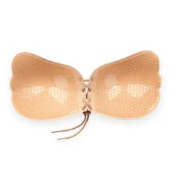 Soutien-gorge bandeau adhésif dos nu Beige Bye Bra