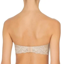 Soutien-gorge bandeau armatures - Natori Rose en nylon